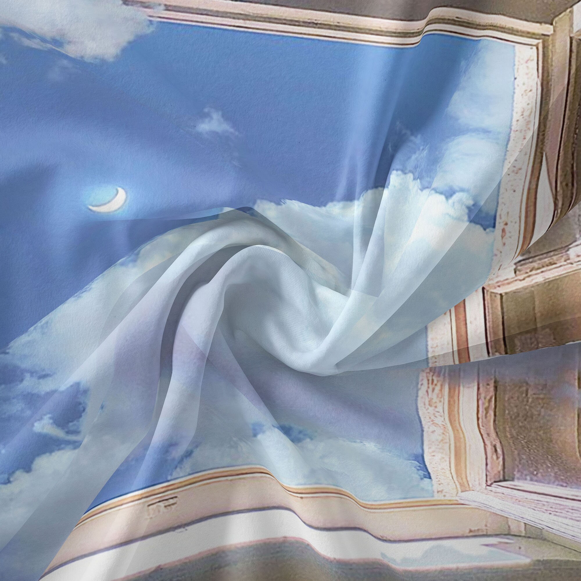 Cloud Tapestry/ins Style Wall Hanging/window Tapestry/modern Etsy