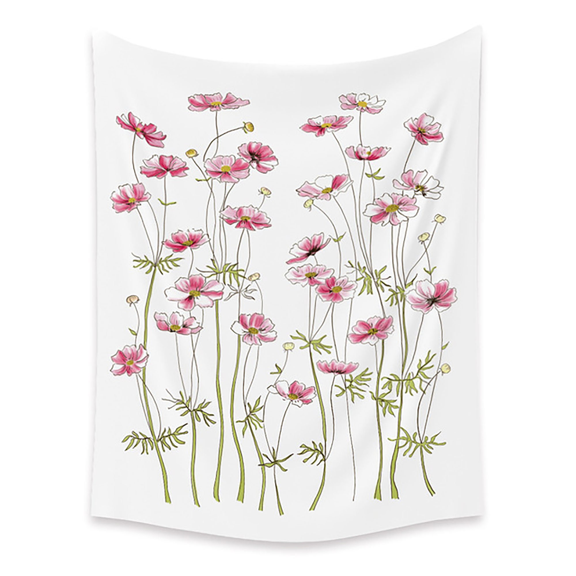 Flower tapestryWall TapestryFlower Pattern TapestryLarge Etsy