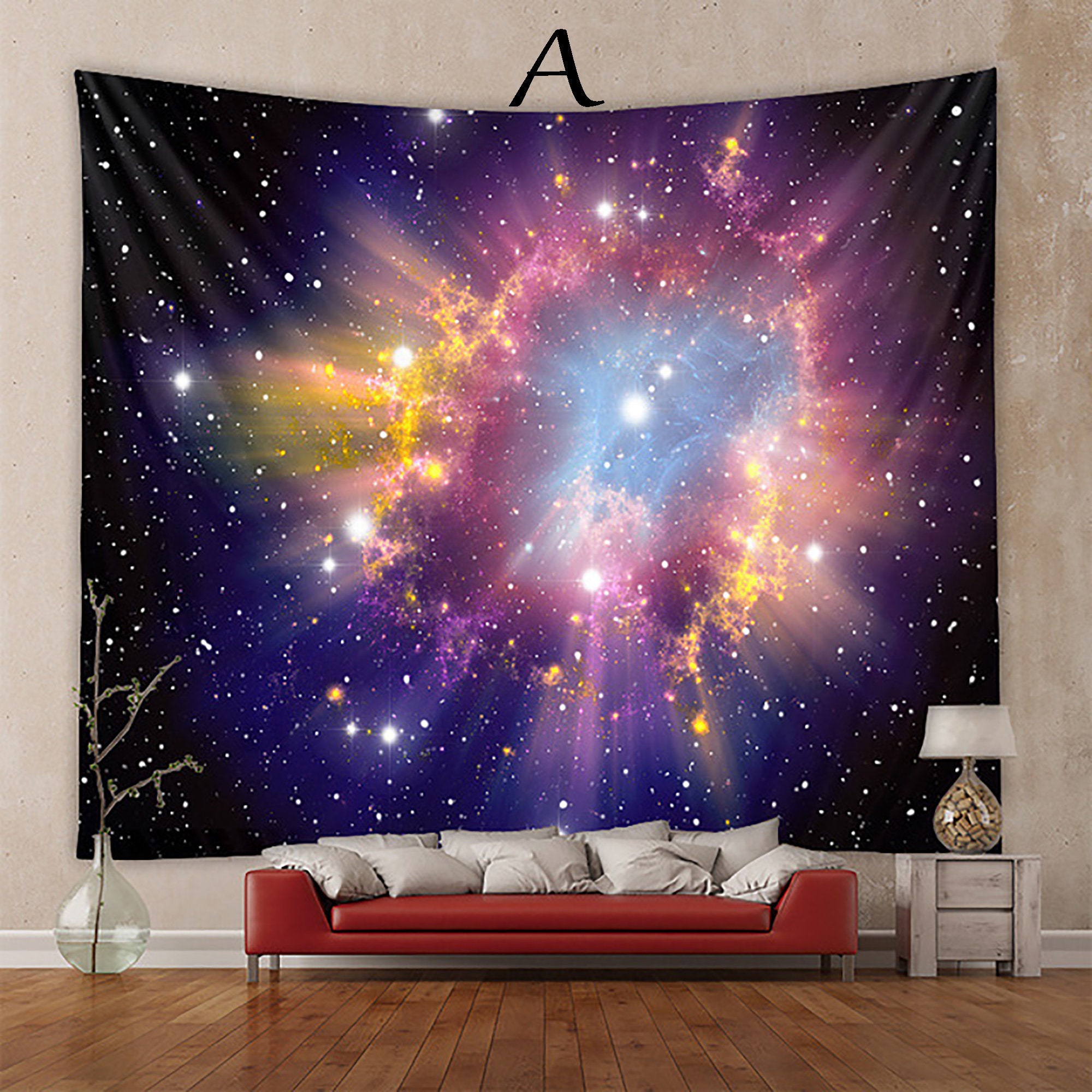 Galaxy Tapestry/ Universe Tapestry/ Wall Hanging/ Milky Etsy