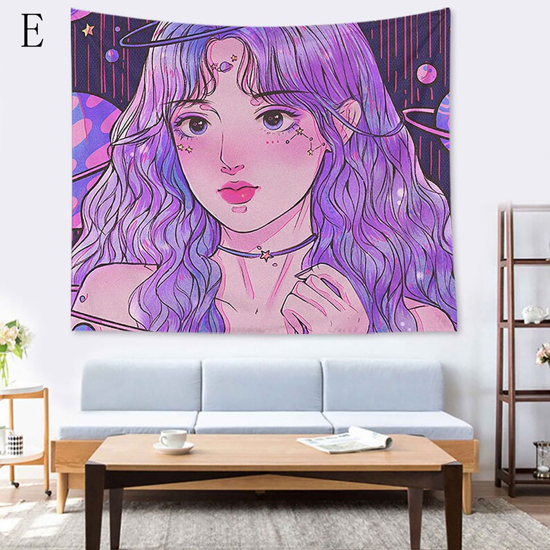 Sweet Girl Tapestry Dorm Decor TapestryBedroom Wall Hanger Etsy