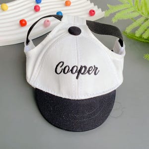 Personalized Name Dog Baseball Caps, Custom Dog Sun Protection Cap With Name, Cute Travel Hat for Dog Cat Pet, Dog Accessories, Gifts Idea