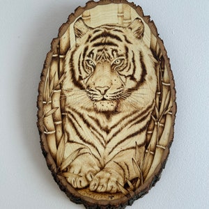 Custom wood burned/pyrography art piece. Animal or pet portrait, nature, wildlife etc.