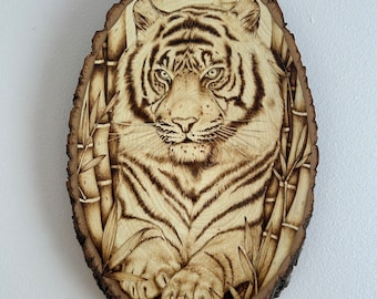 Custom wood burned/pyrography art piece. Animal or pet portrait, nature, wildlife etc.