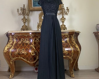 Meier Collection formal embroidery mother of bride evening dress