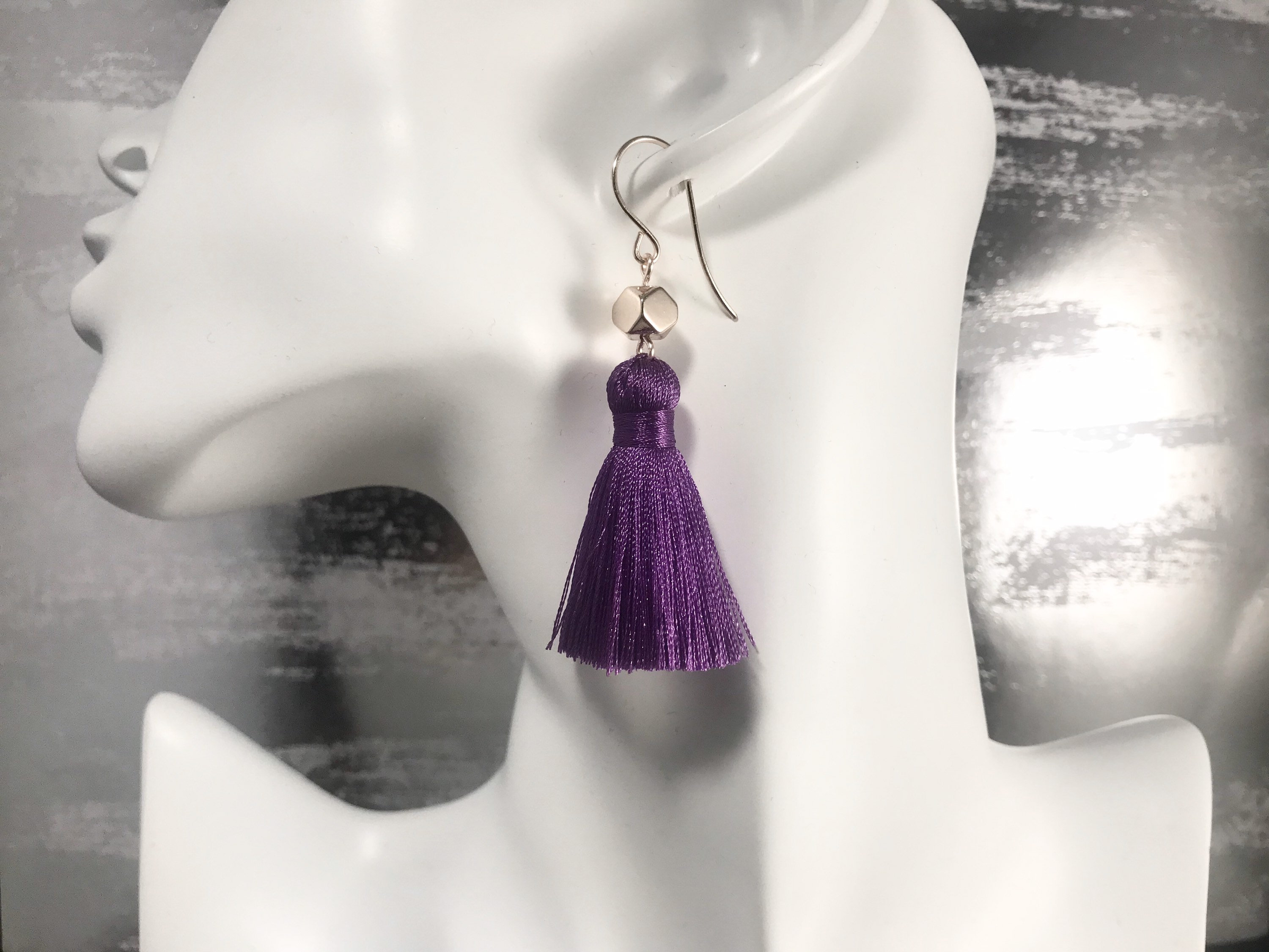 Sofia Earrings Silk main image 1