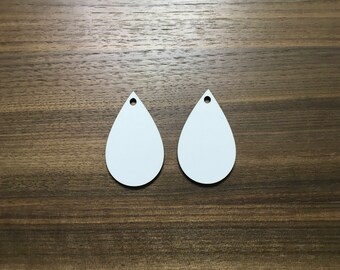 sublimation earring blanks circle earring blanks,Bar earring blank,single and double sided,Bar Necklace Set of 10 BAR earring blanks