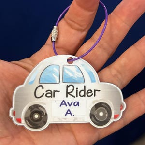 Back to school bag tags digital download/ editable tags for school bags and lunchboxes/ car rider tags digital/ instant download/