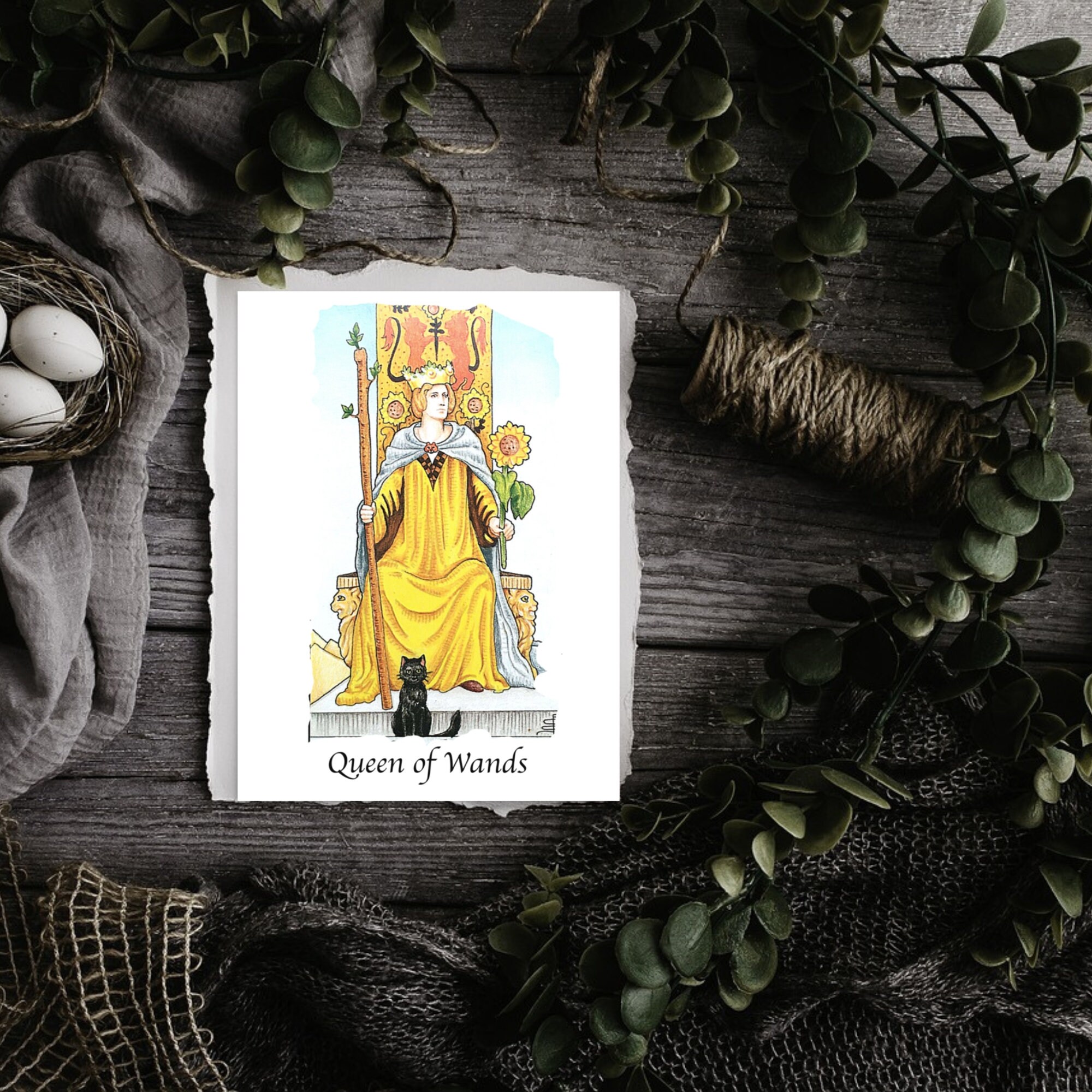 Queen of Wands Tarot Card Meanings