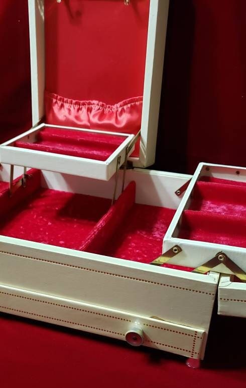 Velvet Jewelry Box Vintage - Etsy Velvet Jewelry Box Vintage - Etsy