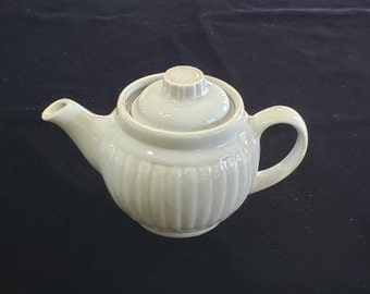Vintage Gray 2 cup Teapot with Lid.