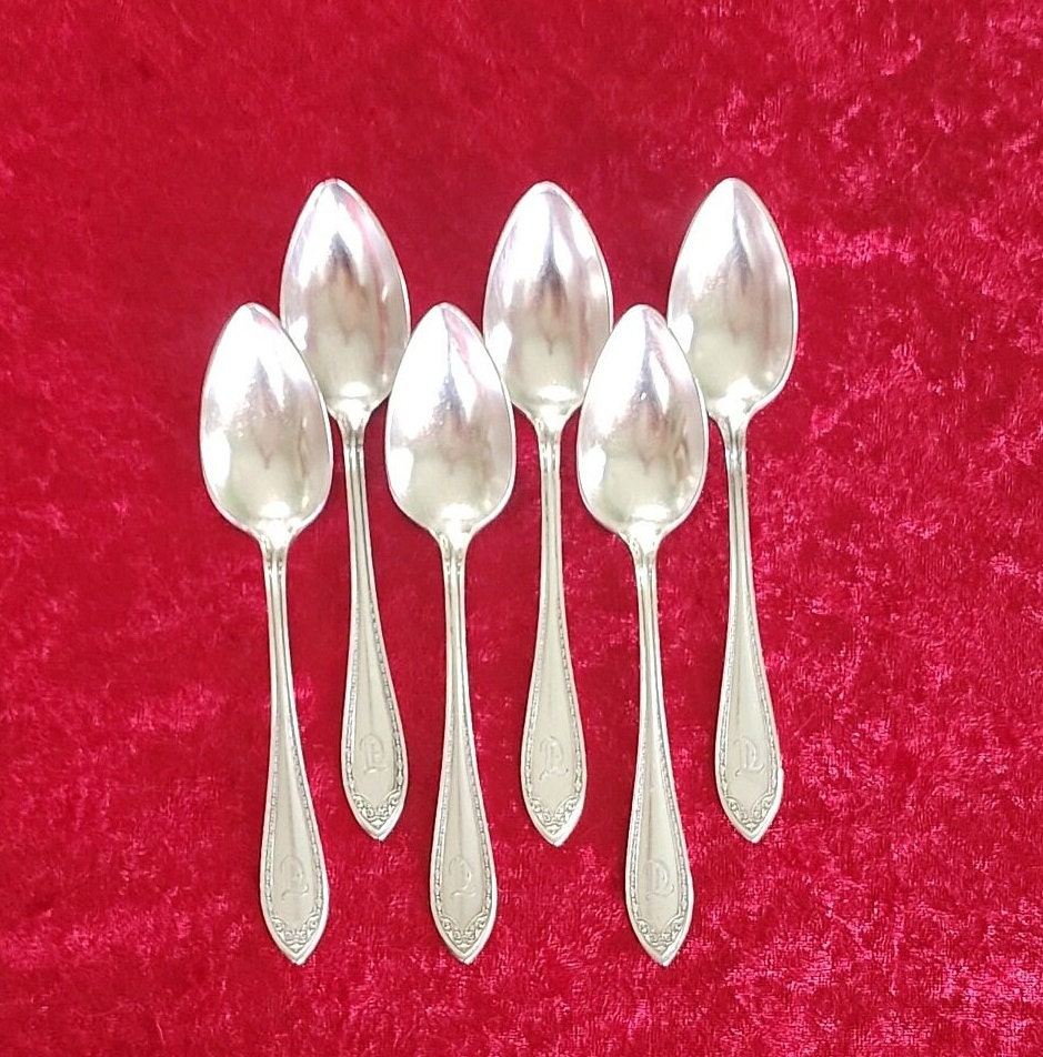 銀のスプーン6本 - Etsy 日本