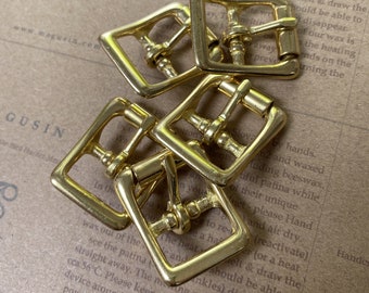 Solid Buckles - Brass or Stainless Steel