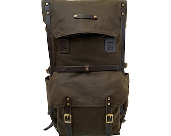 FREEFOLK BUSHCRAFT BAG (Wooden back support!)