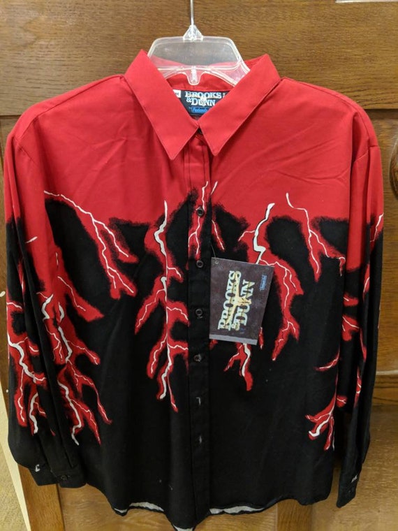 brooks and dunn flame shirt