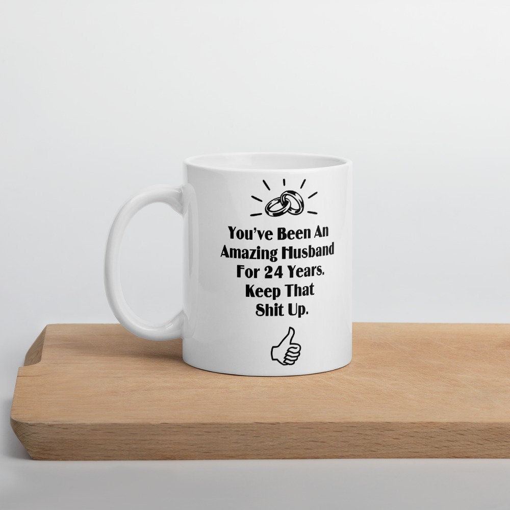 24 Years Anniversary Gift For Husband 24Th Anniversary Gift | Etsy