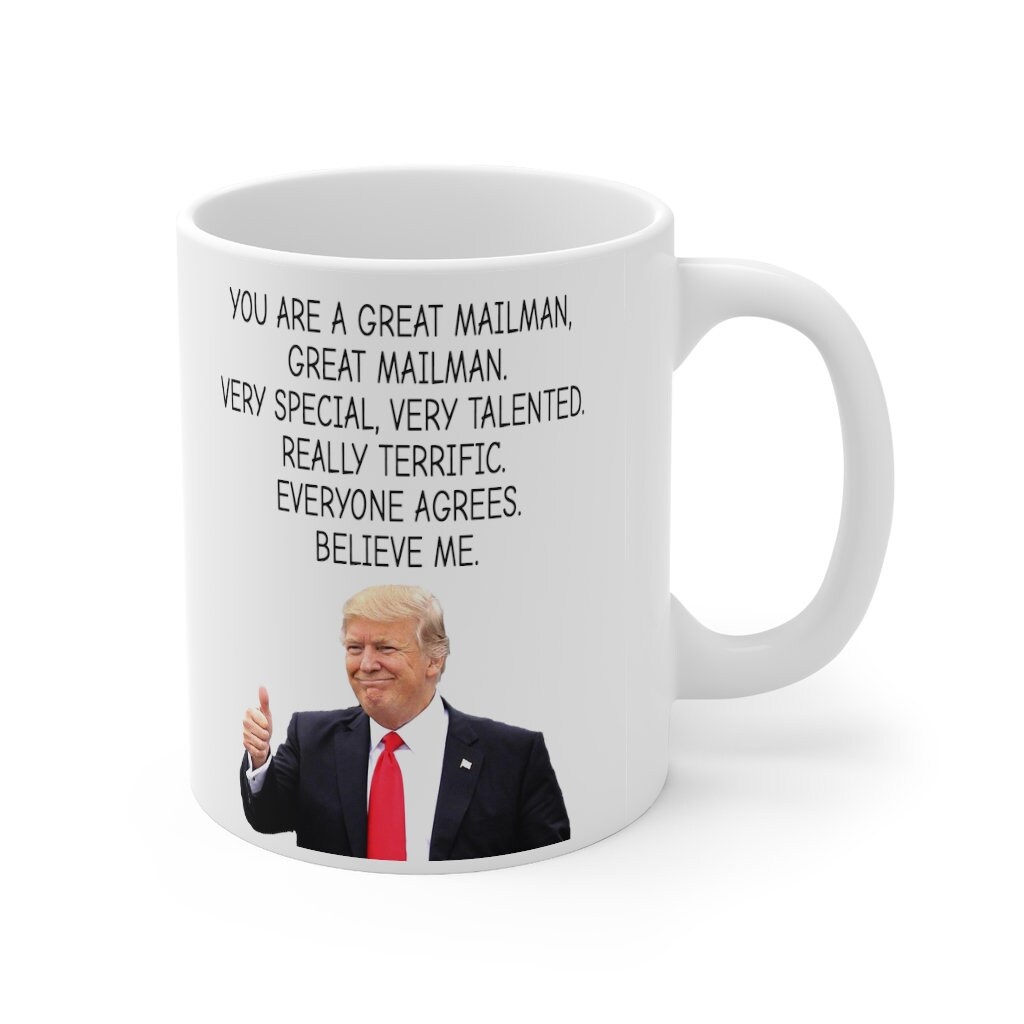 Mailman Mug Mailman Gifts Funny Mailman Birthday Gifts Trump Etsy UK