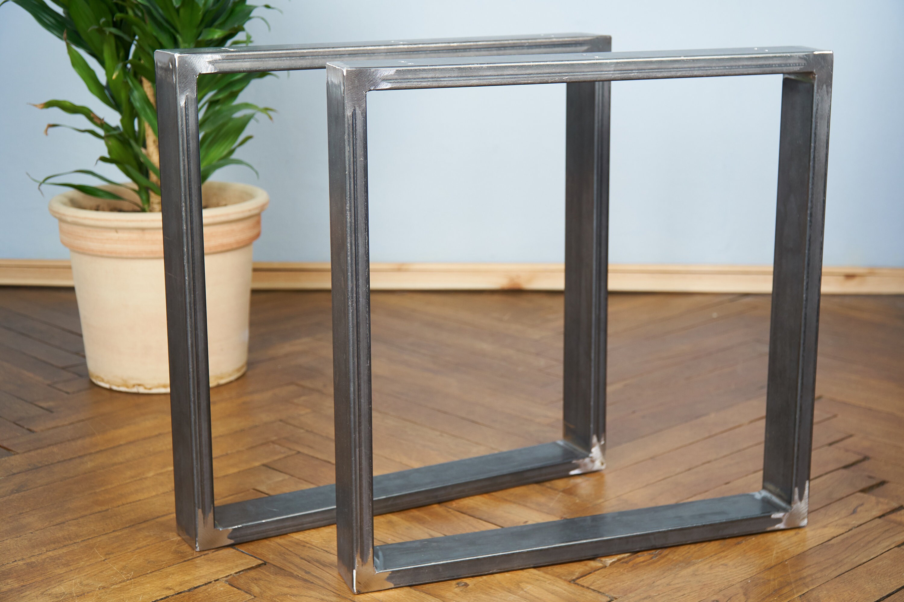 2Er Set Metall Couchtischbeine Industrial Loft StahlBeine | Etsy