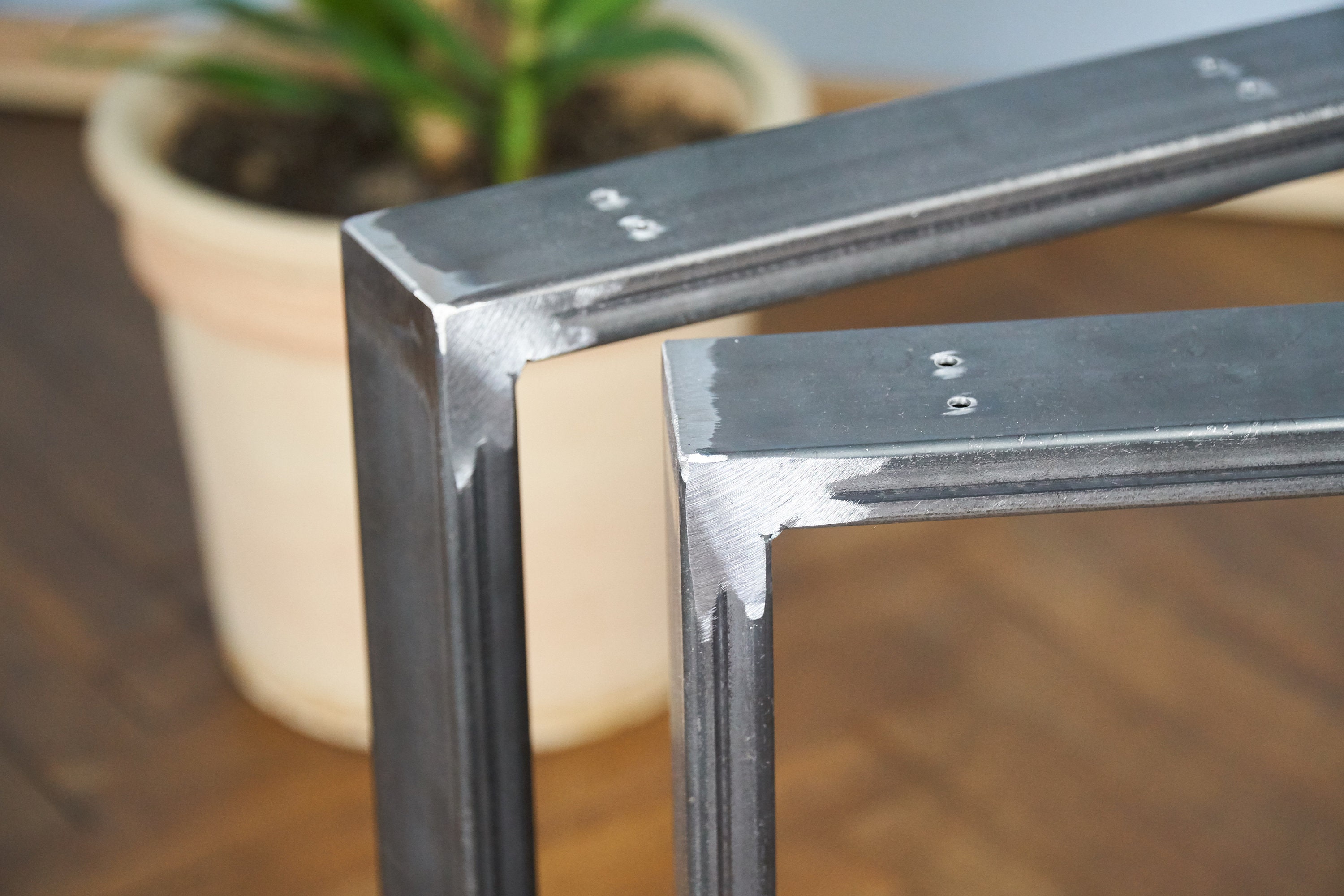 2Er Set Metall Couchtischbeine Industrial Loft StahlBeine | Etsy