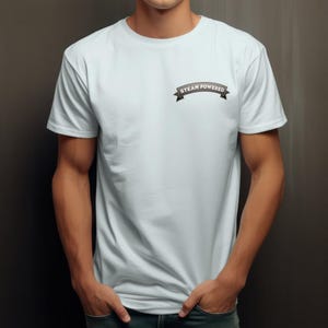 Steampunk Gear Tree T-Shirt, Edgy Graphic Tee image 8