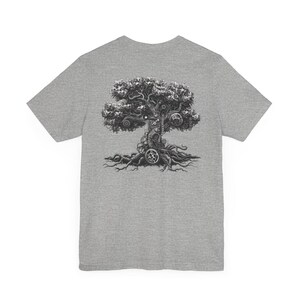Steampunk Gear Tree T-Shirt, Edgy Graphic Tee image 10
