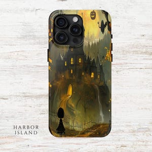 Funda para teléfono de la Mansión Encantada: Estilo gótico de Halloween (iPhone, Samsung y Google Pixel)