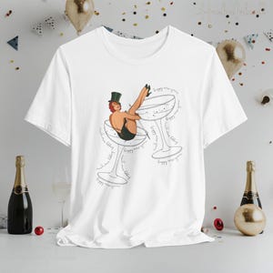 New Year&#39;s Eve Shirt for Parties, Family Photos, or Gifts 2026 Holiday Graphic Tee Festive Outfit for Her by Harbor Island Decor