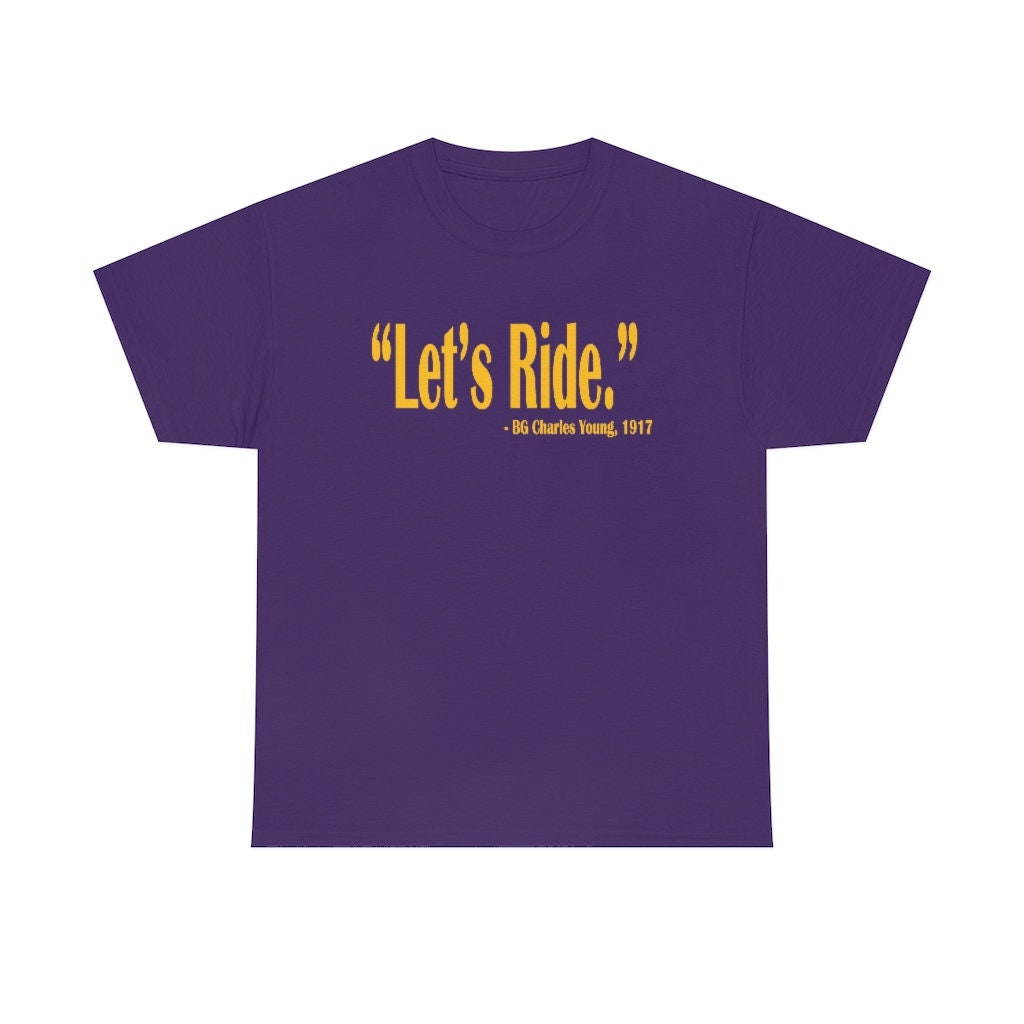 Let's Ride Short Sleeve T-Shirt - Unisex Heavy Cotton Tee