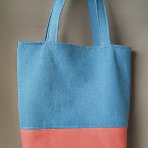 Tote Bag / Handbag / Purse/ Handmade Tote / Denim Tote