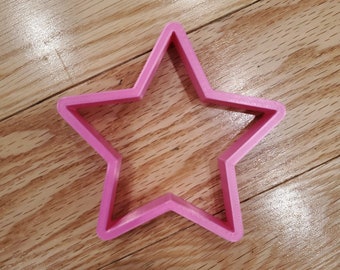 Star Cookie Cutter, Star Fondant Cutter, Star Clay Cutter