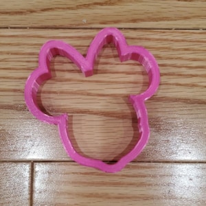 Minnie Mouse Cookie Cutter, Minnie Mouse Fondant Cutter, Mini Mouse Clay Cutter