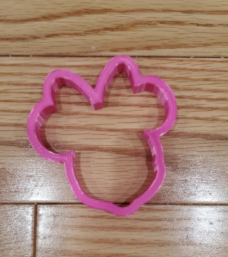 Minnie Mouse Cookie Cutter Minnie Mouse Cookie Cutter Minnie Mouse Fondant Cutter Mini | Etsy