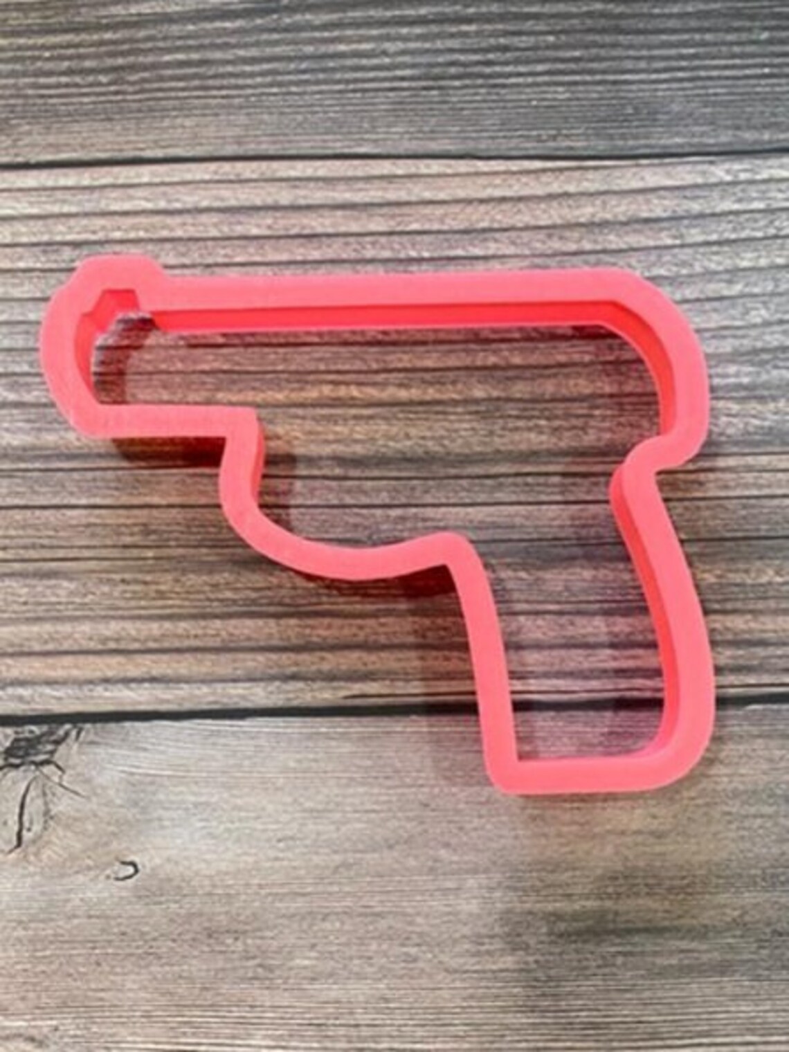 Police Gun Cookie Cutter Police Gun Fondant Cutter Police Etsy