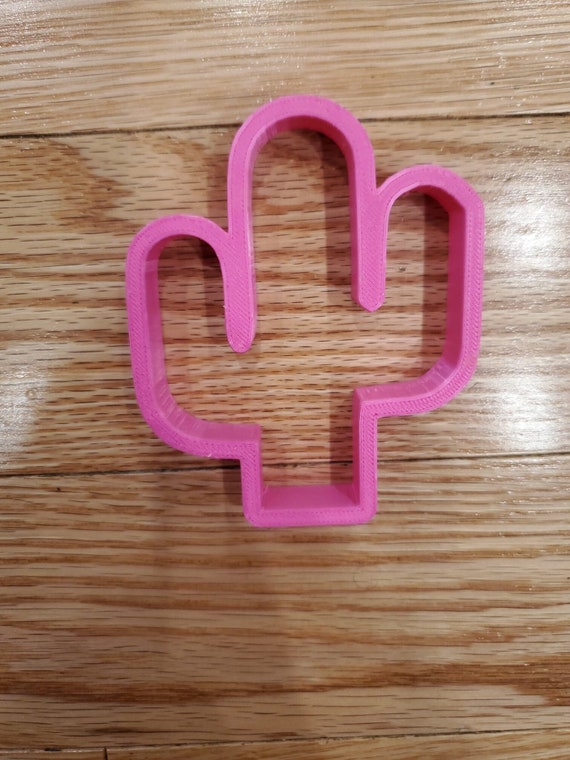 Cactus Cookie Cutter, Cactus Fondant Cutter, Cactus Clay Cutter