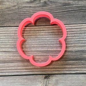 Flower Cookie Cutter. Flower Fondant Cutter, Flower Clay Cutter