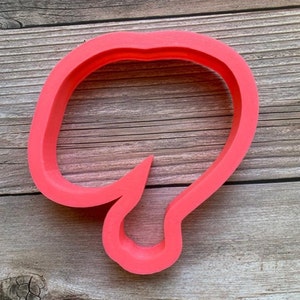 Chicken Quarter Cookie Cutter, Chicken Quarter Fondant Cutter, Chicken Quarter Clay Cutter
