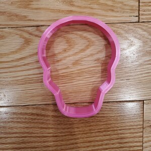 Skull Cookie Cutter, Skull Fondant Cutter, Skull Clay Cutter