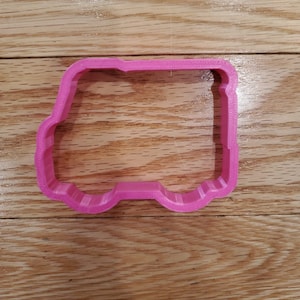 Fire Truck Cookie Cutter, Fire Truck Fondant Cutter, Fire Truck Clay Cutter