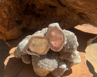 Rare Lepidolite Mica Stalactite Cluster with Feldspar, Cleavelandite Mica Stalactite, 1 lb 1 oz
