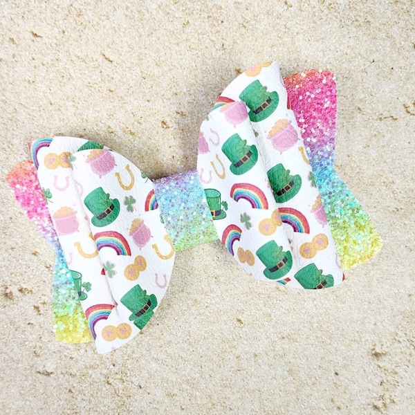 Charm Hair Bows Etsy