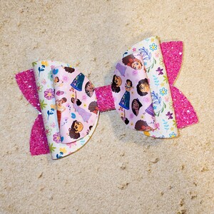 Encanto Hair Bow: Mirabel Birthday Party Clip