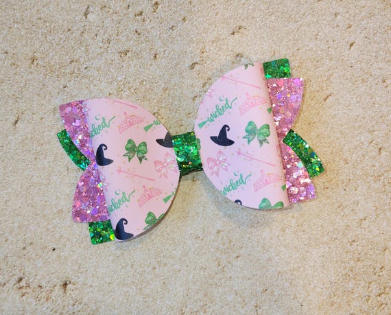 12 Pcs Velvet Pink and Green Witch Hair Bows Clips for Women Halloween Amazon.com : Landical 2 Pcs 7 main image 4