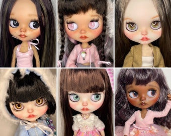 Bambola Blythe personalizzata personalizzata su ordinazione