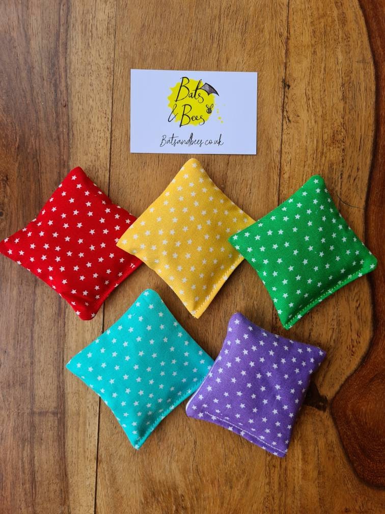 UKCA Marked Mini Bean Bags Small Bean Bags Weighted Bean Etsy