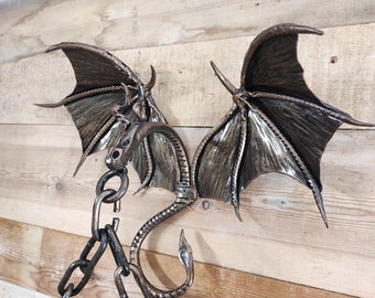 Halloween lamp, wall Light, Dragon lamp, wall lantern, viking decor