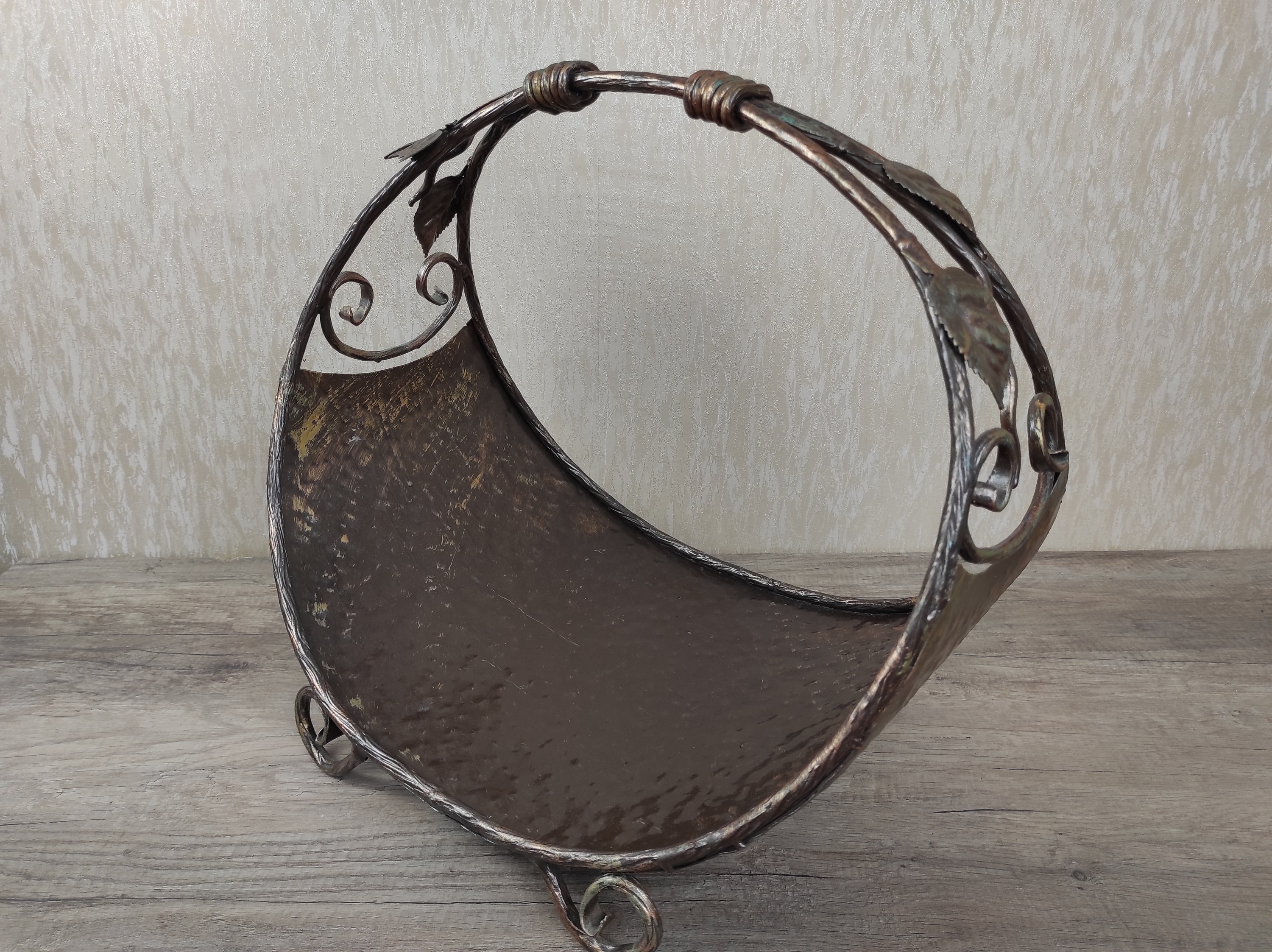 Firewood storage basket Firewood rack Firewood basket Metal Etsy