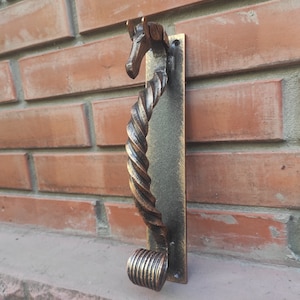 Horse Door Handle, Stable Decor, Horse Barn Decor, Barn Pull, Horse Lover Gift, Equestrian Decor Bedroom, Horse Accessory, Unique Door  Pull