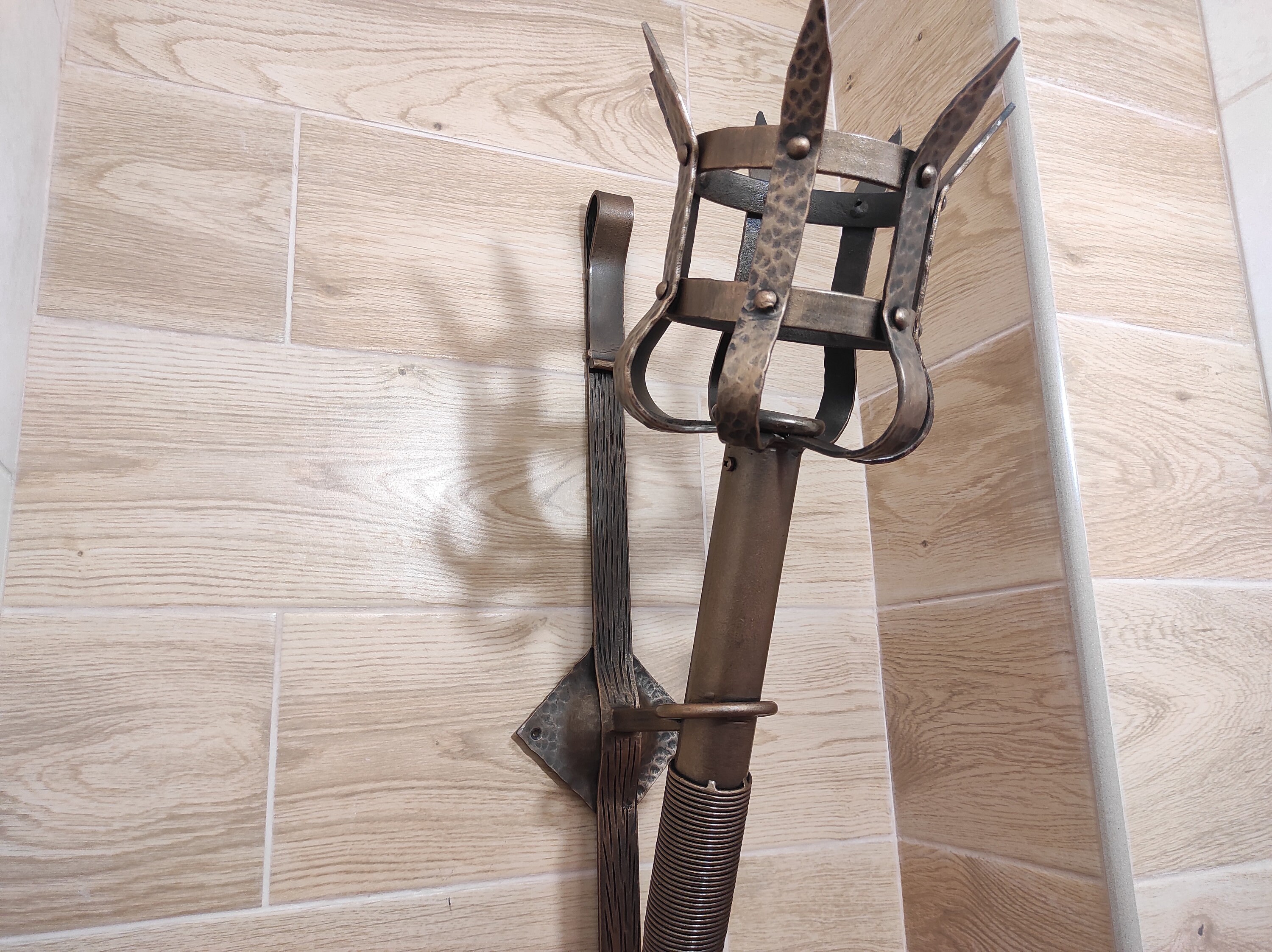 Wall sconce torch Viking sconce torch Medieval sconce torch Etsy