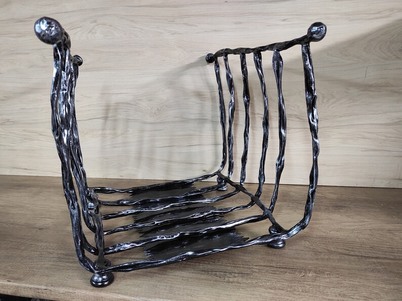 Firewood Storage Basket Firewood Rack Firewood Basket Metal Etsy