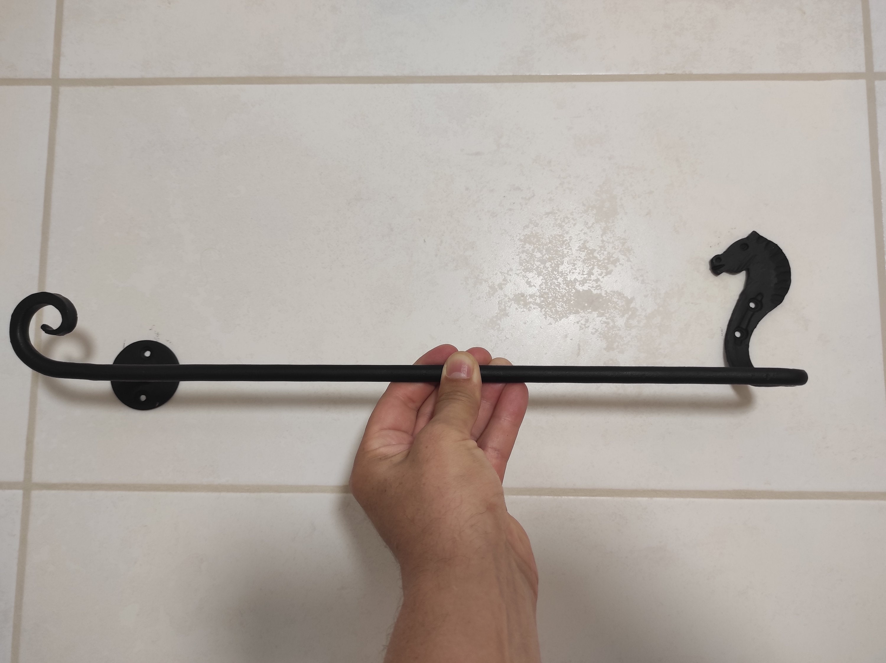 Towel Rack Horse Towel Holder Hand Bathroom Towel Etsy UK