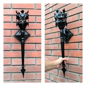 Aplique de pared, Lámpara de techo, Lámpara de pared, Lámpara decorativa, Lámpara de acento, Farol de pared, Aplique negro